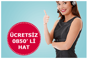 ÜCRETSİZ 0850' Lİ HAT